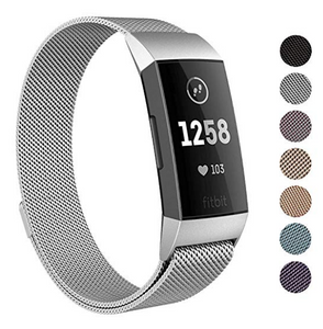 Fitbit Charge 3 Compatible Metal Band